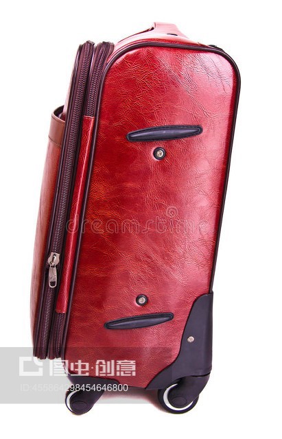 红色皮箱Red leather suitcase